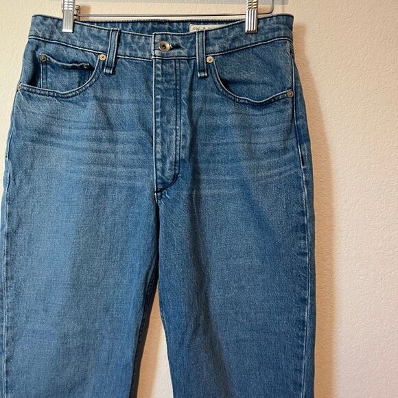Rag & Bone Poppy Blue Denim Nina Ankle Cigarette Skinny Jeans Women's Size 28 - Picture 3 of 7